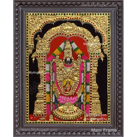 Balaji Lakshmi Tanjore Painting