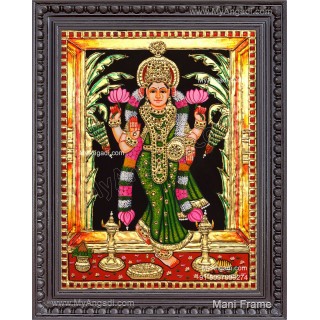 Graha Lakshmi Tanjore Painting