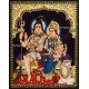 Shiva Family Tanjore Painting