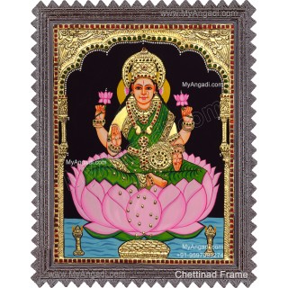 Dhana Lakshmi Tanjore Painting