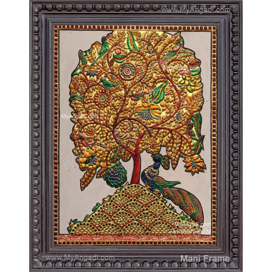 Tree Of Life Tanjore Painting 