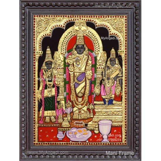 Parthasarathy Perumal Tanjore Painting