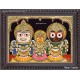 Jagannath - Krishna Balaram Subathra Tanjore Painting