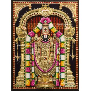 Balaji 3d Tanjore Painting