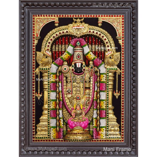 Balaji 3d Tanjore Painting