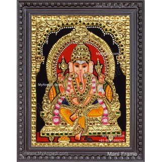Ganesha Tanjore Painting