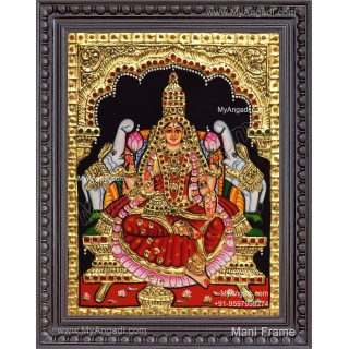 Gajalakshmi Tanjore Painting