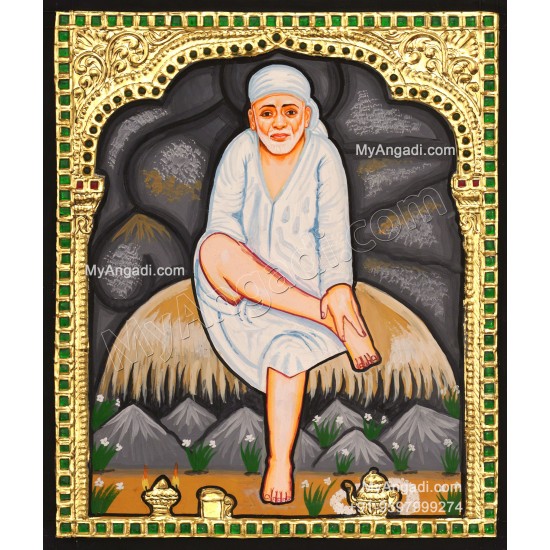 Sai Baba Tanjore Painting