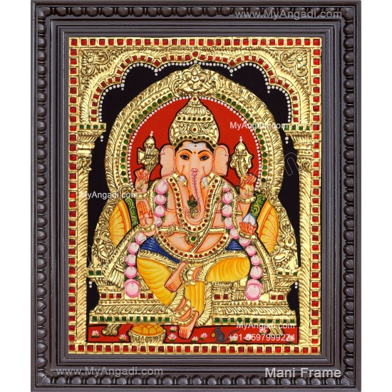 Ganesha Tanjore Painting