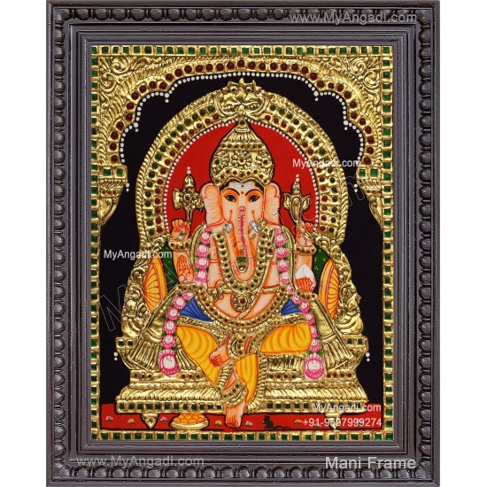 Ganesha Tanjore Painting