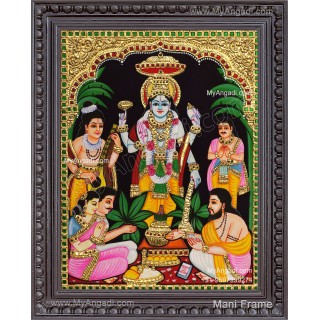 Sathya Narayana Tanjore Painting