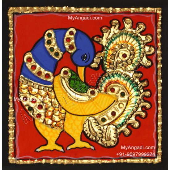 Peacock Tanjore Painting