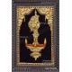 Vilakku Lamp Tanjore Painting
