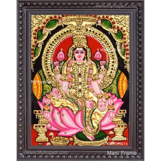 Aiswarya Lakshmi Tanjore Painting