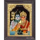 Shivan Parvathi Tanjore Painting