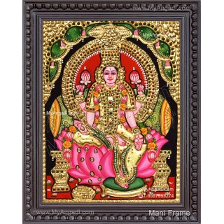 Aiswarya Lakshmi Tanjore Painting