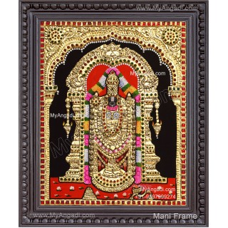Venkateshwara  Swamy Tanjore Painting