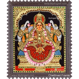 Gajalakshmi Tanjore Painting