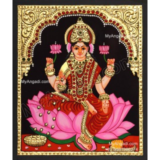 Mahalakshmi Tanjore Painting