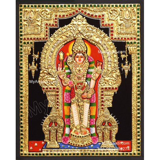 Thiruchendhur Murugan Tanjore Painting