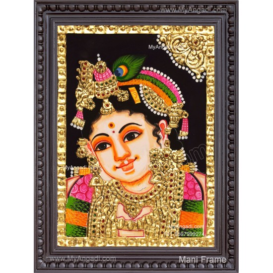 Krishna Face Tanjore Paintings