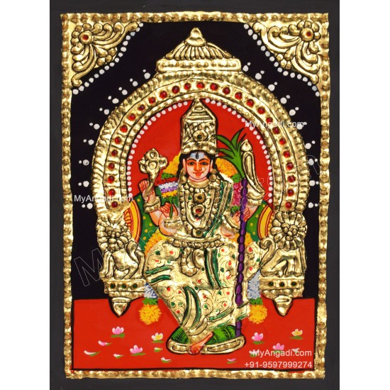 Kamatchi Amman Tanjore Paintings