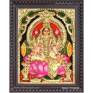 Aiswarya Lakshmi Tanjore Painting