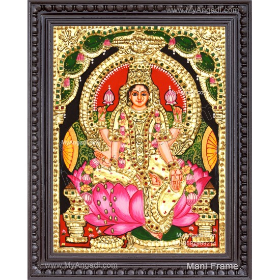 Aiswarya Lakshmi Tanjore Painting