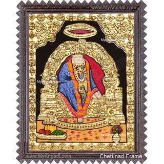 Saibaba Tanjore Painting