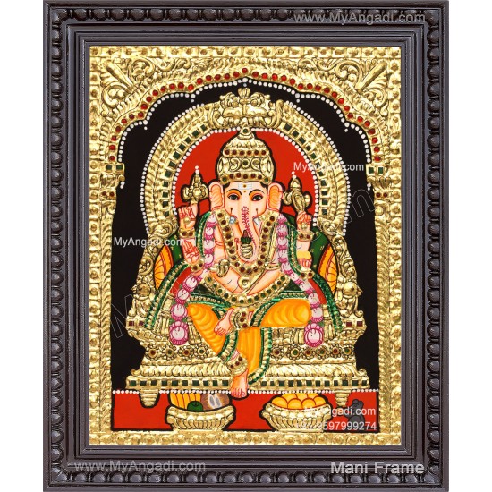 Ganesha Tanjore Painting
