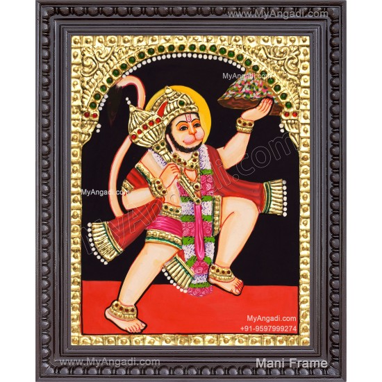 Hanuman Tanjore Painting
