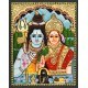 Shiva Parvathi Tanjore Painting