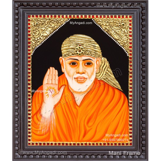 Saibaba Tanjore Painting