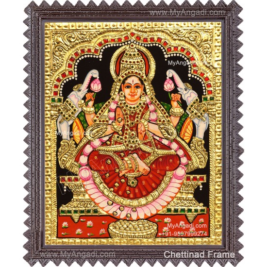 Gajalakshmi Tanjore Paintings