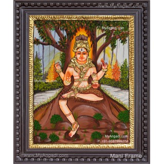 Dakshinamurthi Tanjore Painting
