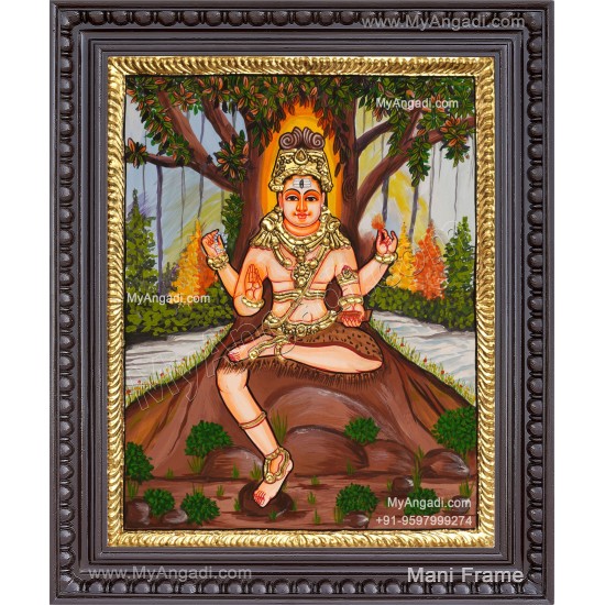 Dakshinamurthi Tanjore Painting