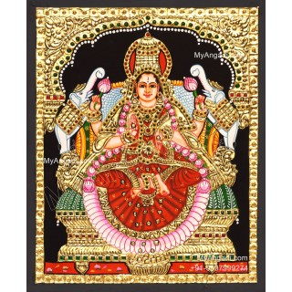 5 Set Ganesha Murugan Balaji Lakshmi Saraswathi Tanjore painting