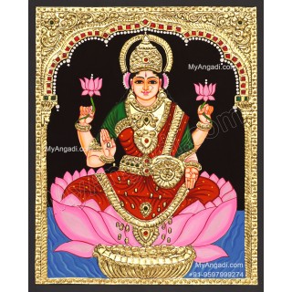 Mahalakshmi Tanjore Painting