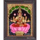 3D Lakshmi Devi Tanjore Painting