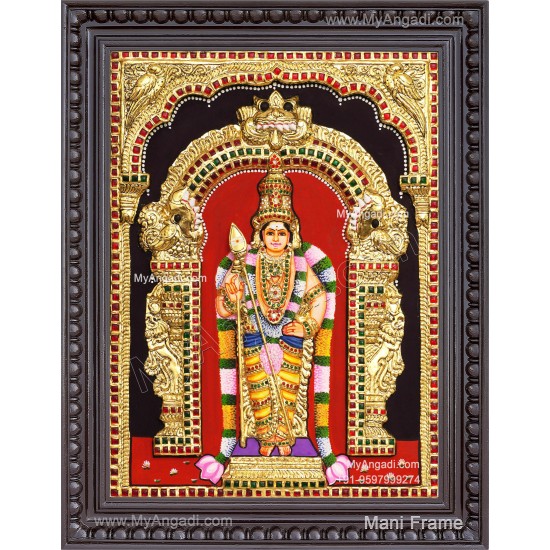 Murugar 3D Tanjore Painting