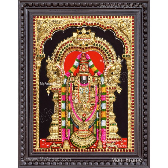 Balaji 3d Tanjore Painting