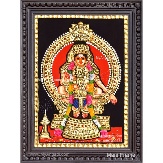 Aiyappan Tanjore Painting