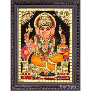 Ganapathi Tanjore Painting 