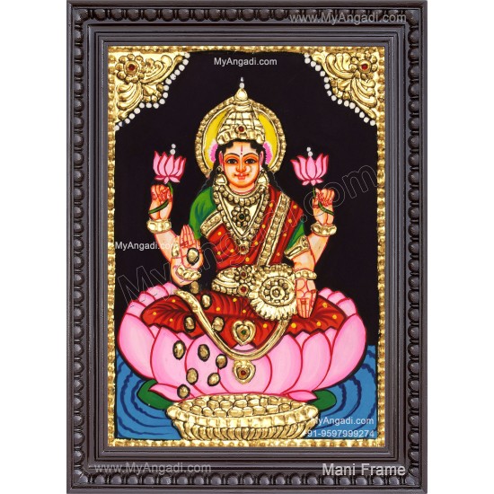 Maha Lakshmi Tanjore Painting