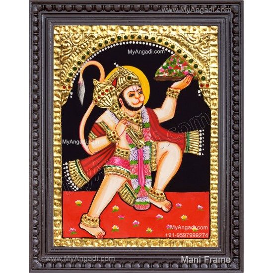 Hanuman Tanjore Painting