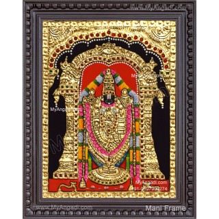 Venkateshwara  Swamy Tanjore Painting