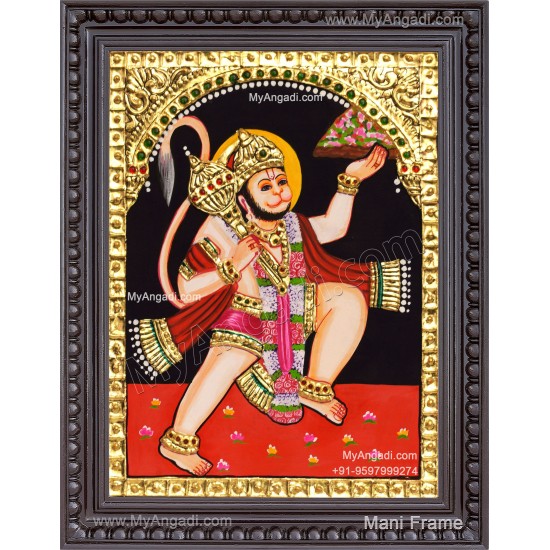 Hanuman Tanjore Painting