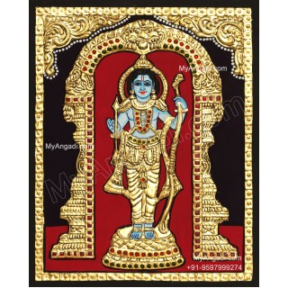 Ayodhya Ramar Tanjore Painting