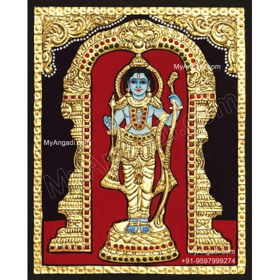 Ayodhya Ramar Tanjore Painting