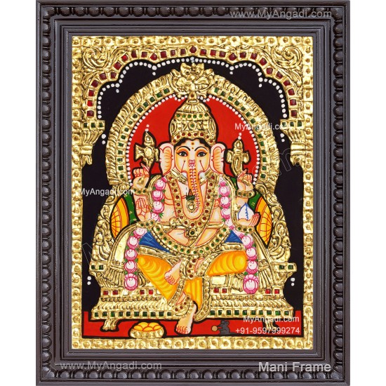 Ganesha Tanjore Painting